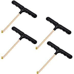 4pcs Skate Lace Tightener Shoe Lace Tightner Shoe Lace Puller Ice Roller Skate Tool Stainless Steel Hockey Sports Skate Key Tool for Trampoline Spring Pull Tool Kit(J01-4)
