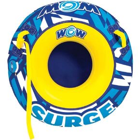 WOW Sports Surge Snow Tube, Inflatable Snow Tube for Kids and Adults