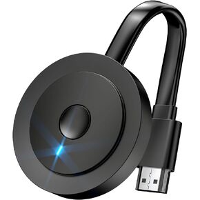 Wireless HDMI Adapter, DRYMOKINI 4K HDMI Dongle, Mirror Screen Display Dongle, Streaming YouTube/TikTok from iPhone, iPad, Android, Tablet, Windows to HDTV/Monitor/Projector, Miracast, Airplay, DLNA