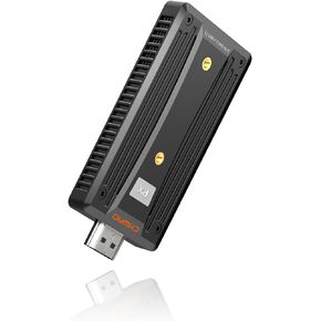Wireless HDMI Transmitter and Receiver,580FT Long Range,Plug & Play,Portable 2.4G/5G Wireless HDMI Extender Kit for Streaming Video and Audio to Monitor Projector from Laptop/PC/TV Box