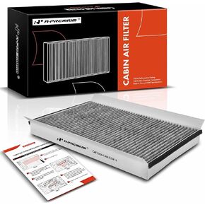 A-Premium Cabin Air Filter with Activated Carbon Compatible with Mercedes-Benz Sprinter 2500/3500 2010-2018, Sprinter 3500XD 2018 & Dodge Sprinter 2500/3500 & Freightliner Sprinter 2500/3500