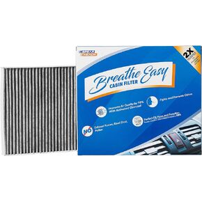 Spearhead Odor Defense Breathe Easy Cabin Filter | Fits 08-17 Enclave, 09-17 Traverse, 07-16 Acadia, 2017 Acadia Limited, 07-10 Outlook Like OEM | Up to 25% Longer Lasting w/Activated Carbon (BE-663)