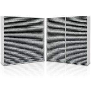 2Pcs Capume for Cabin Air Filter JM133 Fits for 2021-2023 Elantra, 2022-2023 Ioniq 5, 2021-2023 Santa Fe, 2020-2023 Sonata, 2022-2023 Tucson, 2021-2023 K5, Fits 97133 - L1000, 97133-N9100, PC99594P