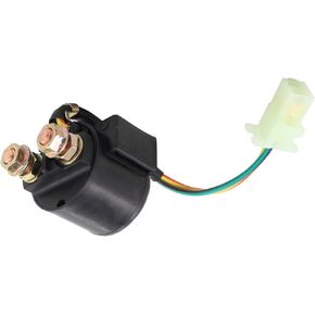MOTOKU Starter Solenoid Relay for Warrior Big Bear 350 Raptor Badger 80 Moto 4 200 Timberwolf 250 TTR 225 XC200 XV535 TW200 FourTrax 300 CX500