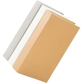 Beavorty Simulation Book 3 Pcs Faux Book Stack Decorative Blank Books DIY Crafts False Book for Hotel Home Coffee Table and Shelf Decor Random Color 24X16X3.5CM Retro Artificial Books