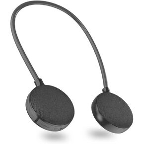 Neckband Bluetooth Speaker - EBS-906, Bluetooth 5.0, Built-in mic, 10H Playtime, Portable Wireless Wearable Speaker (Black)