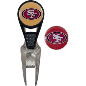 NFL CVX Ball Mark Repair Tool & 2 Ball Markers