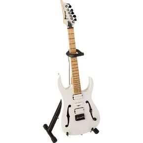 AXE HEAVEN PG-505 Paul Gilbert Signature F Hole White Mini Guitar