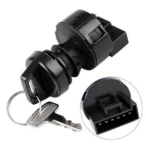Ignition Switch Key for Polaris Ranger 400 425 500 570 700 800 900 1000 Sportsman 400 500 570 600 700 800 RZR 800 900 1000 Replace 4011002 4012165 Off/ON/Start 6 Pin 3 Position