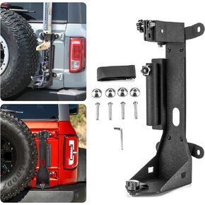 Wsays Off-Road Tailgate High Lift Jack Mount Bracket Compatible with 2021-2023 Ford Bronco 2/4 Door