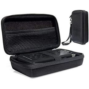 Professional Portable Recorder Case for Tascam DR-05, DR-40, DR-100MKII Music Recorder with mesh Pocket Cable, Outdoor Microphone Windscreen Muff, Elastic Strap, Strong and Light Weight Hard case