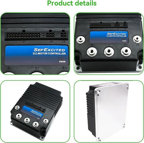 1268-5403 وحدة التحكم في المحرك، 400A 48V 0-5KΩ متوافقة مع Curtis 1268 DC SepEx وحدة التحكم في المحرك EZ-GO Golf Carts Club Car in Kuwait