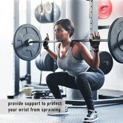 B-Forest Workout Gloves Gym Gloves Weight Lifting Gloves with Wrist Wrap for Men Women for Training, Exercise, Fitness in Saudi Arabia