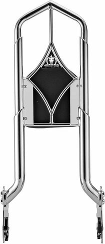 31" Height Passenger Backrest Sissy Bar Compatible with 1997-2008 Harley Touring Road King Road Glide Electra Glide Street Glide FLHR FLTR FLHT FLHX, Chrome in Saudi Arabia