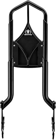 31" Height Passenger Backrest Sissy Bar Compatible with 1997-2008 Harley Touring Road King Road Glide Electra Glide Street Glide FLHR FLTR FLHT FLHX, Chrome in Saudi Arabia