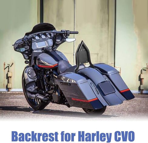 مسند ظهر للركاب الخلفي من قطعة واحدة، مسند ظهر للركاب الخلفي قابل للفصل من أجل Harley CVO Road Glide Street Touring Road King 2009-2021 in Saudi Arabia