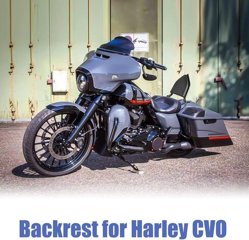مسند ظهر للركاب الخلفي من قطعة واحدة، مسند ظهر للركاب الخلفي قابل للفصل من أجل Harley CVO Road Glide Street Touring Road King 2009-2021 in Saudi Arabia
