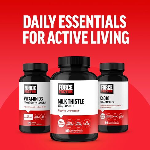 Force Factor Magnesium Glycinate, Magnesium Supplement for Women and Men to Support Sleep, Muscle Relaxation, and Mood, Easy on The Stomach, Vegan, 3-Month Supply, 180 Capsules in Saudi Arabia