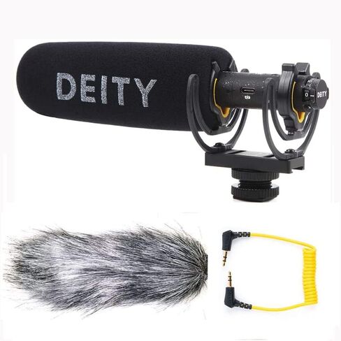 ميكروفونات Deity V-Mic D3 Pro Supercardioid على الكاميرا مع نظام تعليق Rycote Lyre in Kuwait
