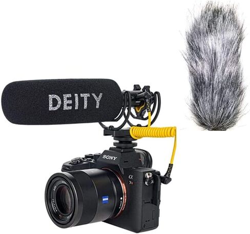 ميكروفونات Deity V-Mic D3 Pro Supercardioid على الكاميرا مع نظام تعليق Rycote Lyre in Kuwait