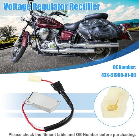 X AUTOHAUX 42X-81960-A1-00 Voltage Regulator Rectifier Replacement for Yamaha VIRAGO 1100 1984-1996 in Saudi Arabia