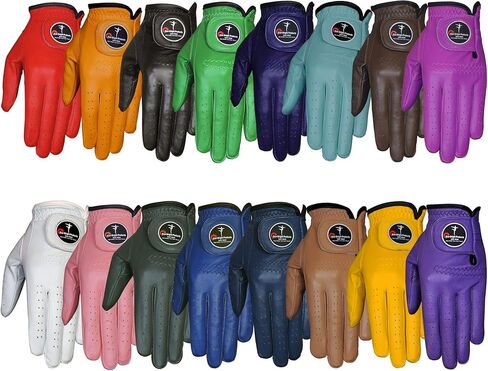 Ever-Bright Men's Golf Gloves OptiColor Premium Leather Golf Glove . in Kuwait