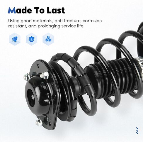 Front Struts Assembly w/Coil Spring Shock Absorber Compatible with 2005-2010 Chevrolet Cobalt, 2006-2010 HHR, 2007-2009 Pontiac G5, 2005 2006 Pursuit, Replace 172179L 172179R in Saudi Arabia