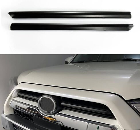 4 RUNNER blackout trim ,Front Middle Grille Center Grille Overlay Trims 2 pcs ABS Compatible with Toyota 4Runner 2020 2021 2022 2023(Matte black) in Saudi Arabia