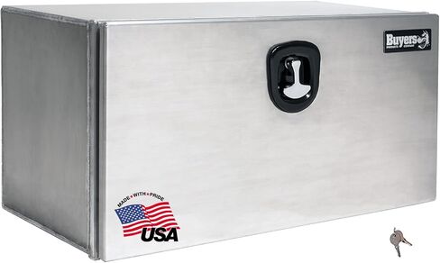 منتجات المشترين - 1706415 صندوق شاحنة سفلي، ألومنيوم فضي، 18 × 18 × 60 بوصة in Kuwait