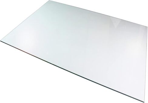 Glaciermat® Heavy Duty Glass Chair Mat for Hard Floors & Carpets - 36" x 42" in Saudi Arabia