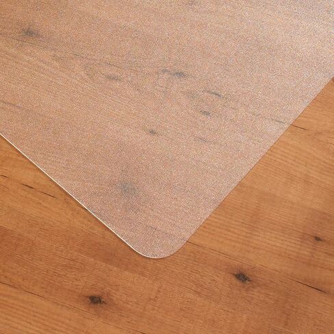 سجادة كرسي من البولي كربونات من Floortex مع حافة مقاس 47 بوصة × 35 بوصة للأرضيات الصلبة، شفافة (FC128919LR) in Saudi Arabia
