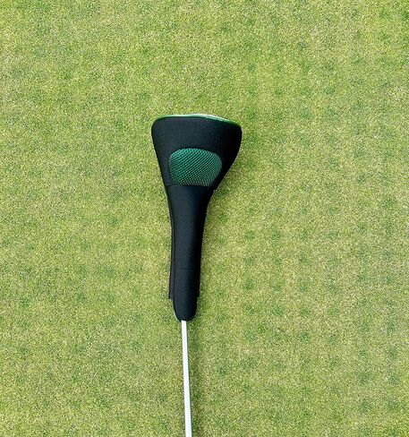 غطاء رأس Lucky Irish Four Leaf Clover Celtic Shamrock للسائقين من Golf - إغلاق مغناطيسي سهل الارتداء والخلع - جلد فاخر - يناسب سائقي 460cc in Kuwait