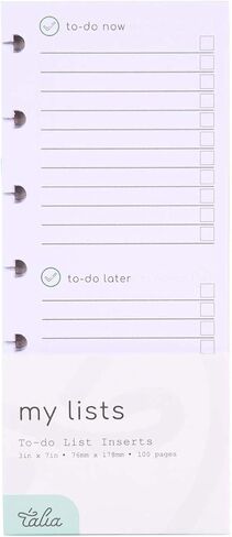 Talia Discbound Notebook Refills (College Ruled, Letter (8.5in x 11in)) in Saudi Arabia