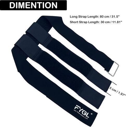 Adjustable Ankle-Weight Lifting Straps, Tibialis-Trainer for Calf and Shin Workouts, Dumbbell-Foot-Attachment, Booty Workout Exercise Kickbacks Leg Extensions Strength Training in Kuwait