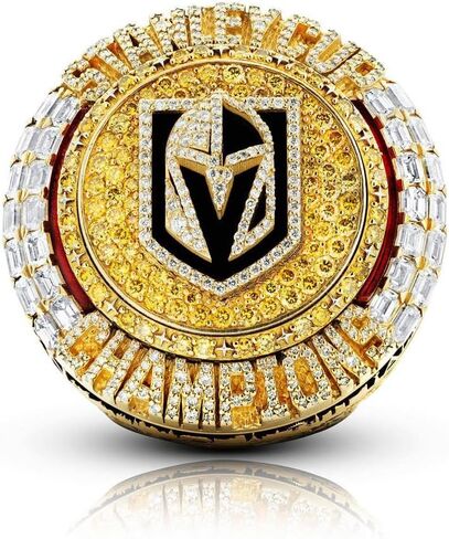 Championship Ring 2023,ice Hockey Gifts Compatible for Golden Knights Merch Stanley Cup for Men Women Boys,Vegas Replica Decorations Memorabilia in Kuwait