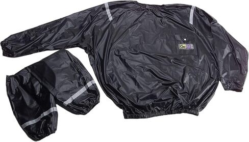 GoFit Black Vinyl Sweat Suit, 2X/3X (GF-TTS-2X/3X) in Saudi Arabia