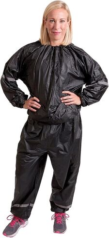 GoFit Black Vinyl Sweat Suit, 2X/3X (GF-TTS-2X/3X) in Saudi Arabia