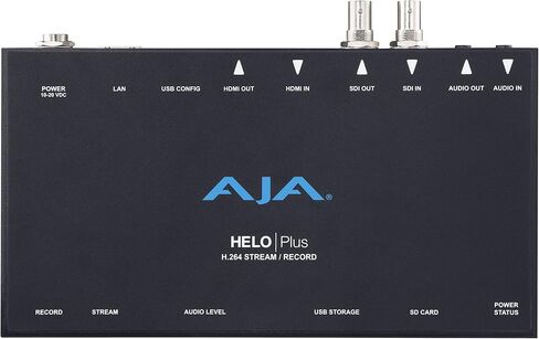 جهاز البث والتسجيل المتقدم H.264 من AJA HELO Plus مع 3G-SDI وHDMI in Saudi Arabia