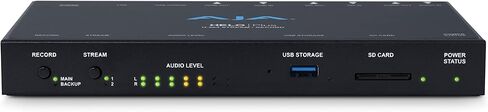 جهاز البث والتسجيل المتقدم H.264 من AJA HELO Plus مع 3G-SDI وHDMI in Saudi Arabia