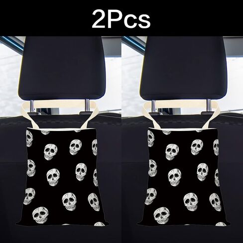 Car Trash Bag, Car Garbage Bag, Car Trash Bag Hanging, Waterproof, Car Back Seat Organizer, Car Trash Can for Car Accessories, Vehicle, Travelling, Camping, Outdoor, Animal Dog Cow Leopard Decor in Saudi Arabia