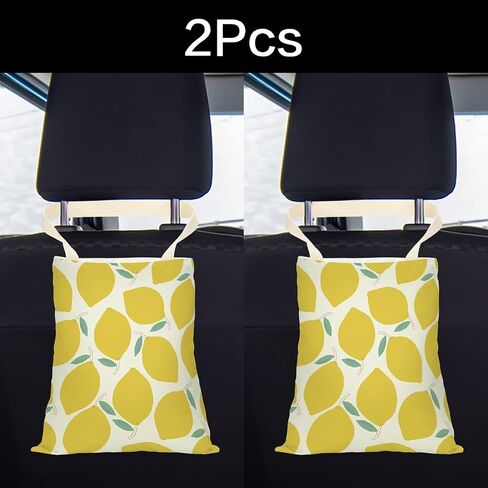 Car Trash Bag, Car Garbage Bag, Car Trash Bag Hanging, Waterproof, Car Back Seat Organizer, Car Trash Can for Car Accessories, Vehicle, Travelling, Camping, Outdoor, Animal Dog Cow Leopard Decor in Saudi Arabia
