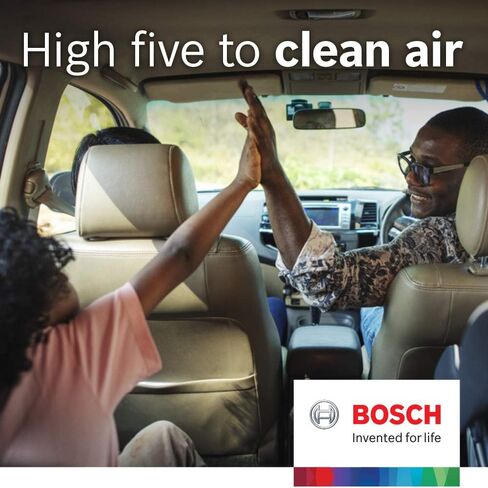 فلتر هواء المقصورة HEPA من BOSCH 6069C - متوافق مع مجموعة مختارة من فولفو S60، S80، V70، XC70، XC90 in Kuwait
