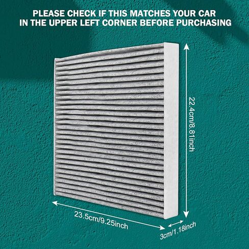 يتضمن فلتر هواء المقصورة استبدال الكربون المنشط لـ CP134 CF10134 Civic CR-V Odyssey CSX ILX MDX RDX AT134 in Kuwait