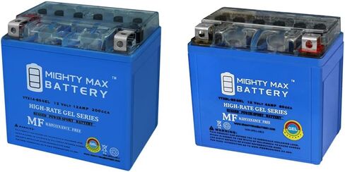 Mighty Max Battery YTX14-BSGEL -12 Volt 12 AH, 200 CCA, Rechargeable Maintenance Free SLA AGM Motorcycle Battery in Saudi Arabia