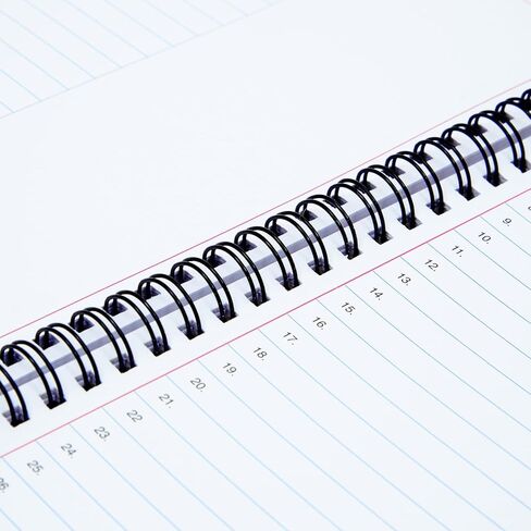 Juvale 2 Pack Meeting Notebooks for Work, Spiral-Bound Daily Planner for Project Management, Office, Business, Note Taking, Organizer (160 Pages, 8.5 x 11 In) in Saudi Arabia