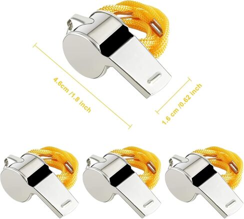 صفارة المدرب، 25 صفارة حكم كرة القدم مع حبل لحكم التدريب الرياضي في حالات الطوارئ in Kuwait