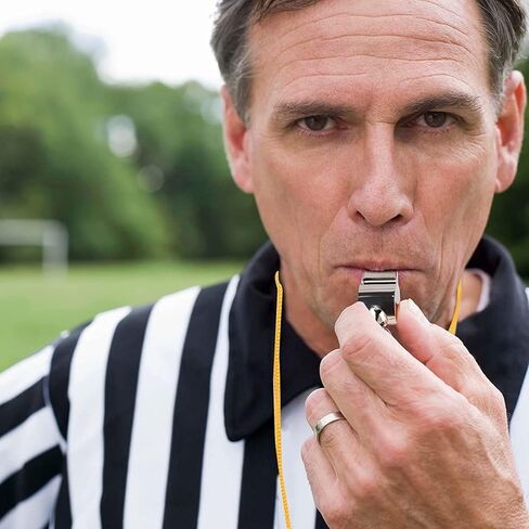 صفارة المدرب، 25 صفارة حكم كرة القدم مع حبل لحكم التدريب الرياضي في حالات الطوارئ in Kuwait