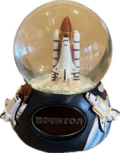 Houston Snow Globe Featuring The Space Shuttle 65mm in Saudi Arabia