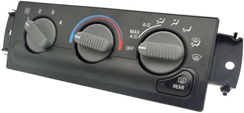 لوحة وحدة التحكم في المناخ AC لسيارة Chevy Blazer 1999-2005 GMC Jimmy 1999-2001 Oldsmobile Bravada 1999-2002 599-261 16250535 15098966 مع تسخين الزجاج الأمامي الخلفي in Kuwait
