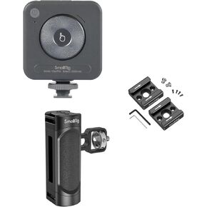 SmallRig Side Handle, P96 LED Video Light and Cold Shoe Mount Adapter 2pcs